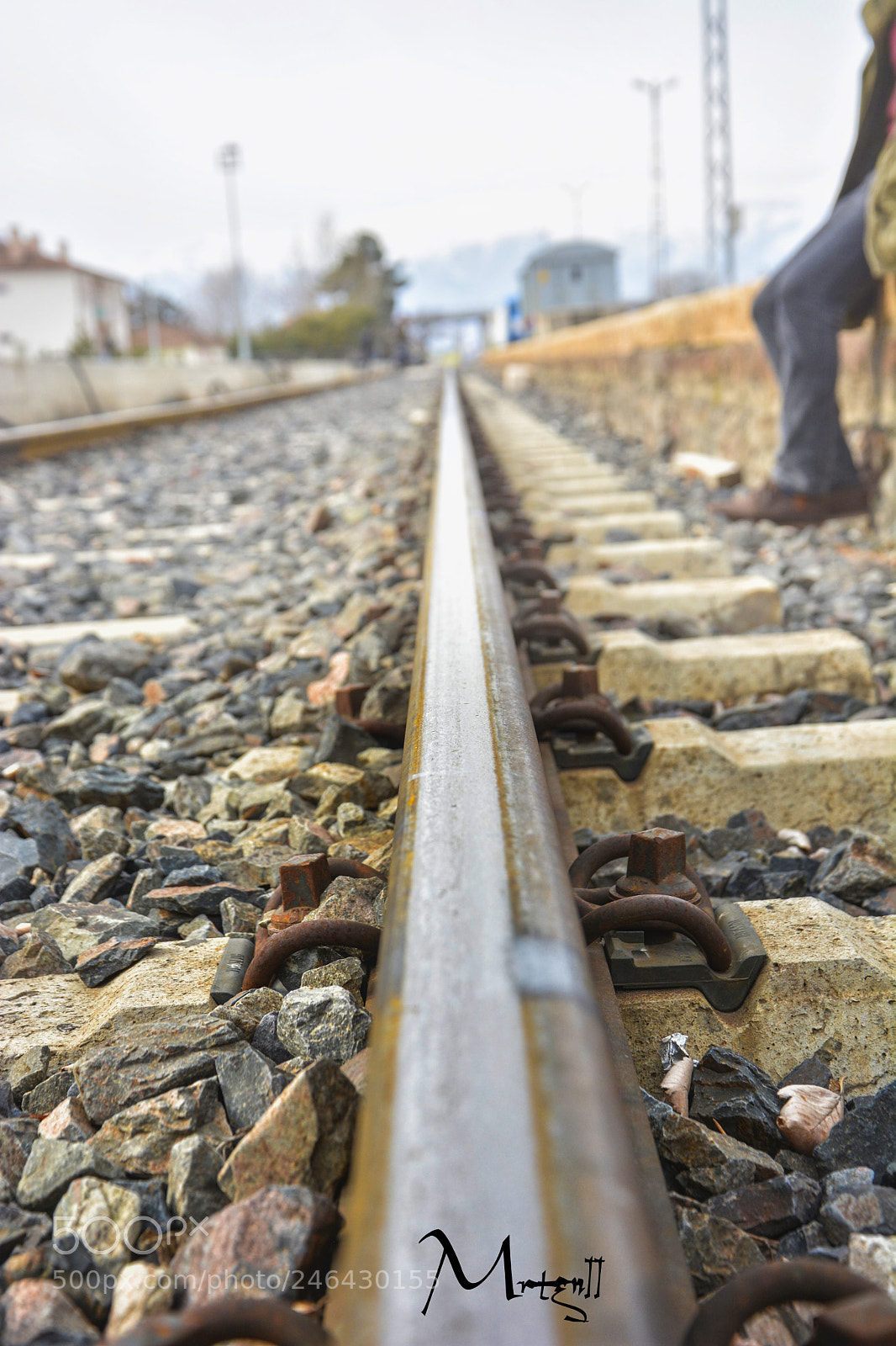 Nikon D7100 sample photo. Buray' beklerken treni ka photography
