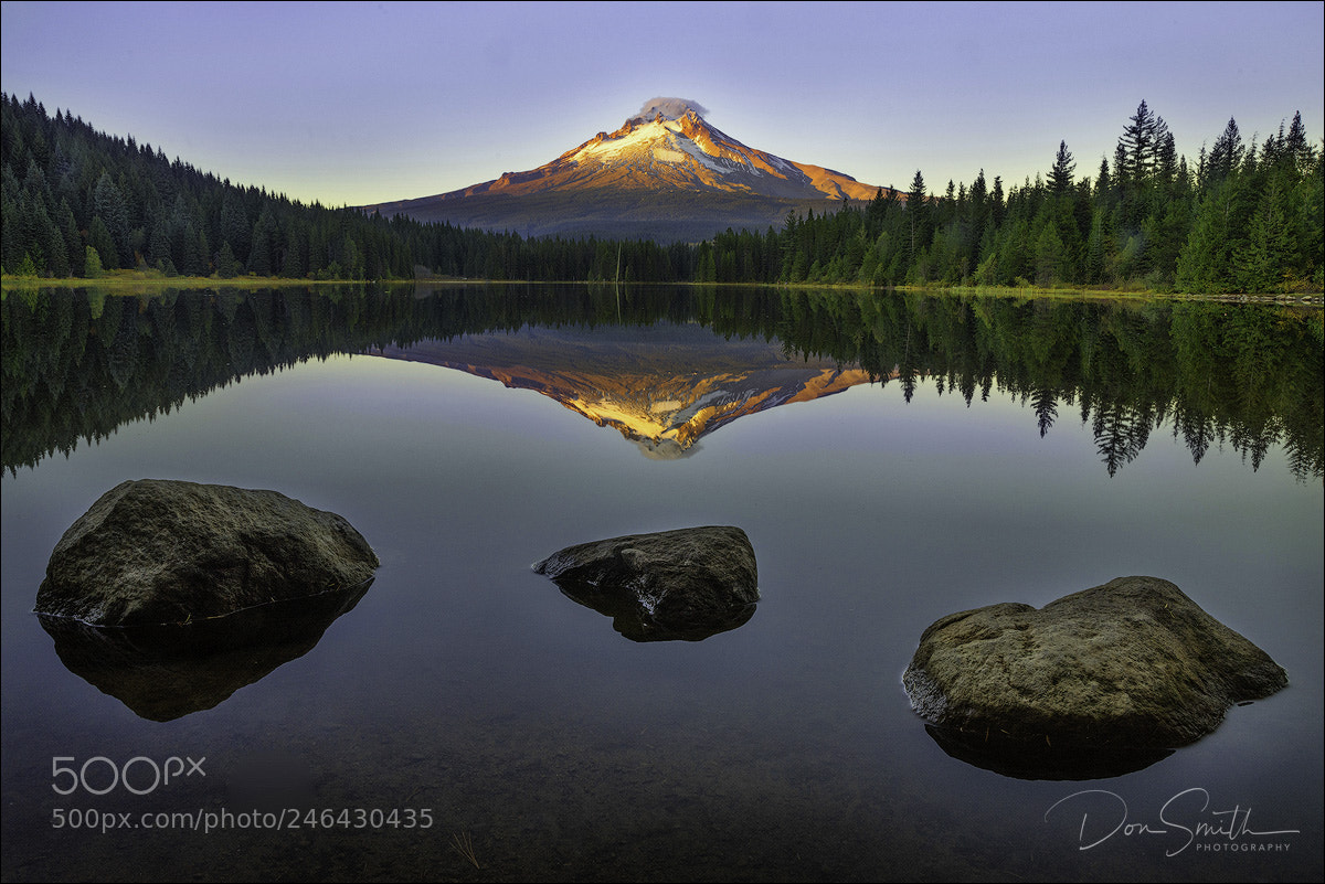 Sony a7R sample photo. Mt. hood reflection photography