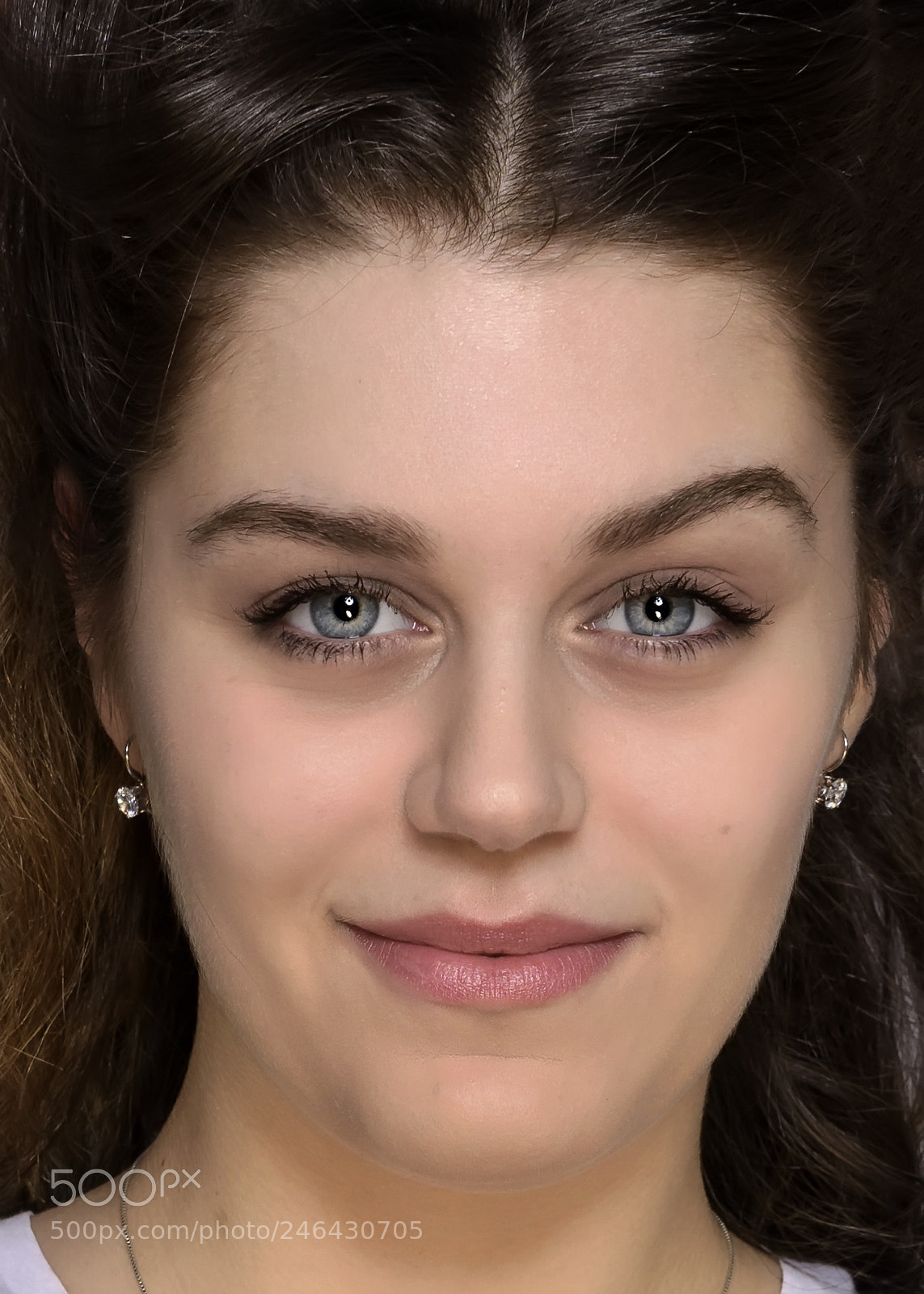 Nikon D810 sample photo. Blue eyes photography