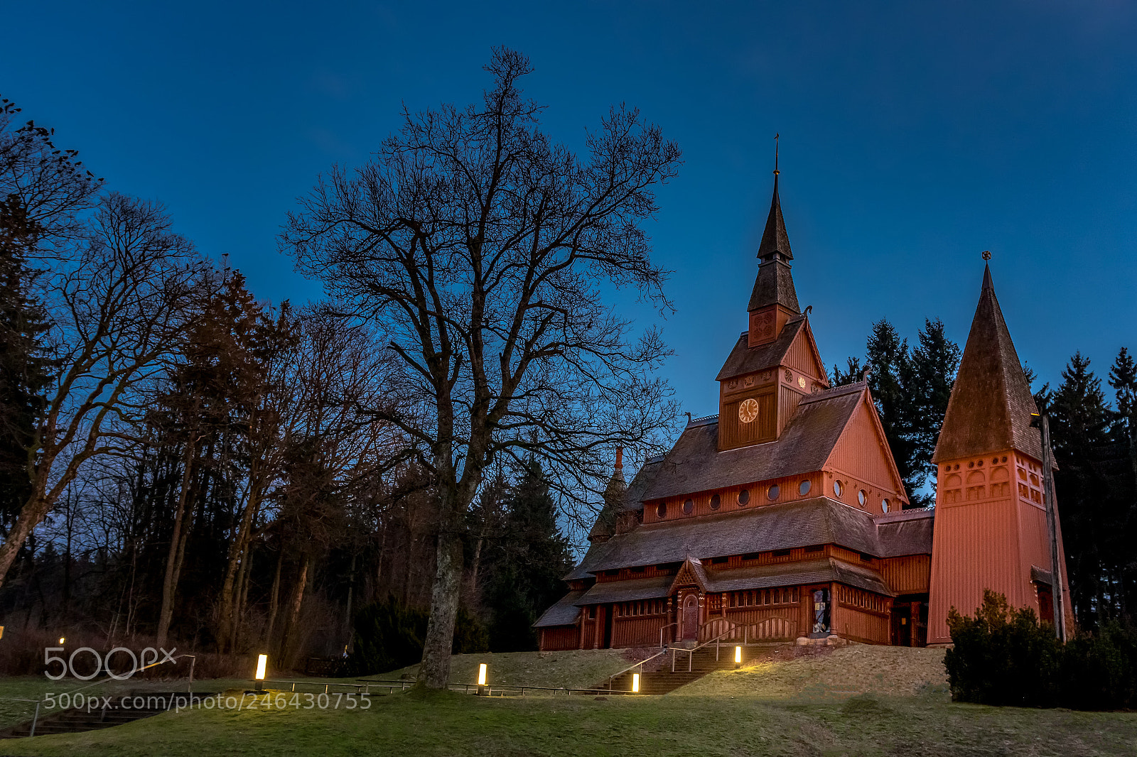 Canon EOS 7D Mark II sample photo. Gustav adolf stabkirche hahnenklee photography