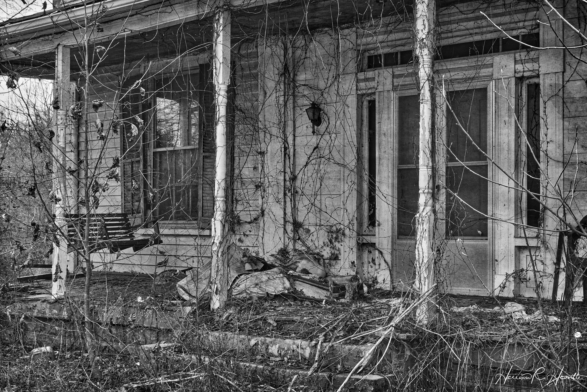 Hasselblad Lunar sample photo. Porch swing photography