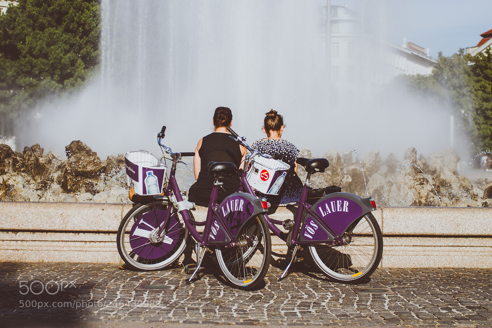 Canon EOS 7D sample photo. Bicycle girls photography