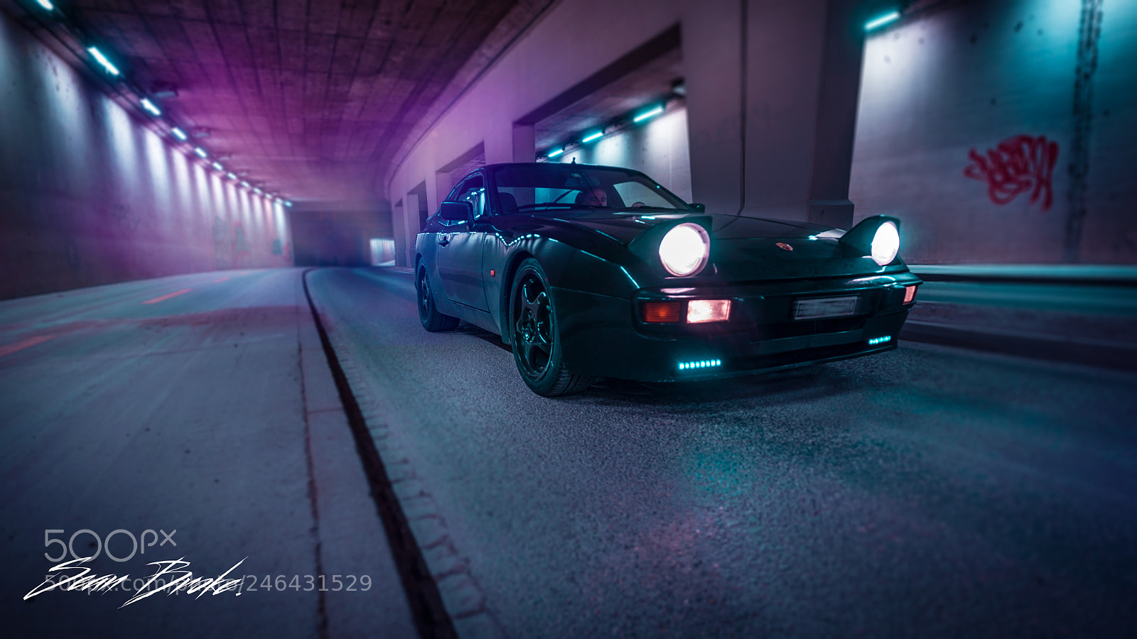 Sony a7S II sample photo. Porsche 944 photography