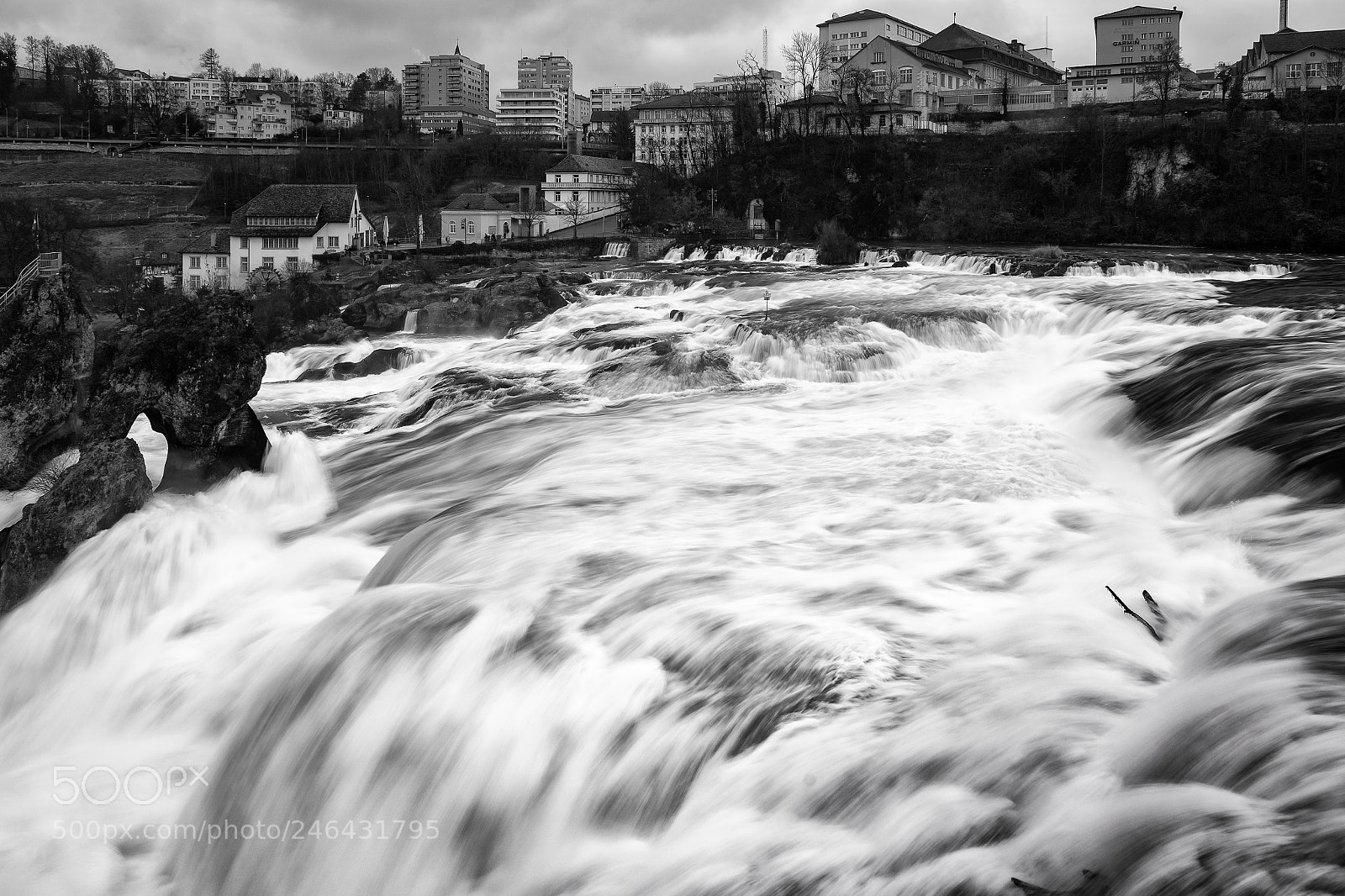 Sony SLT-A99V sample photo. Rheinfall photography