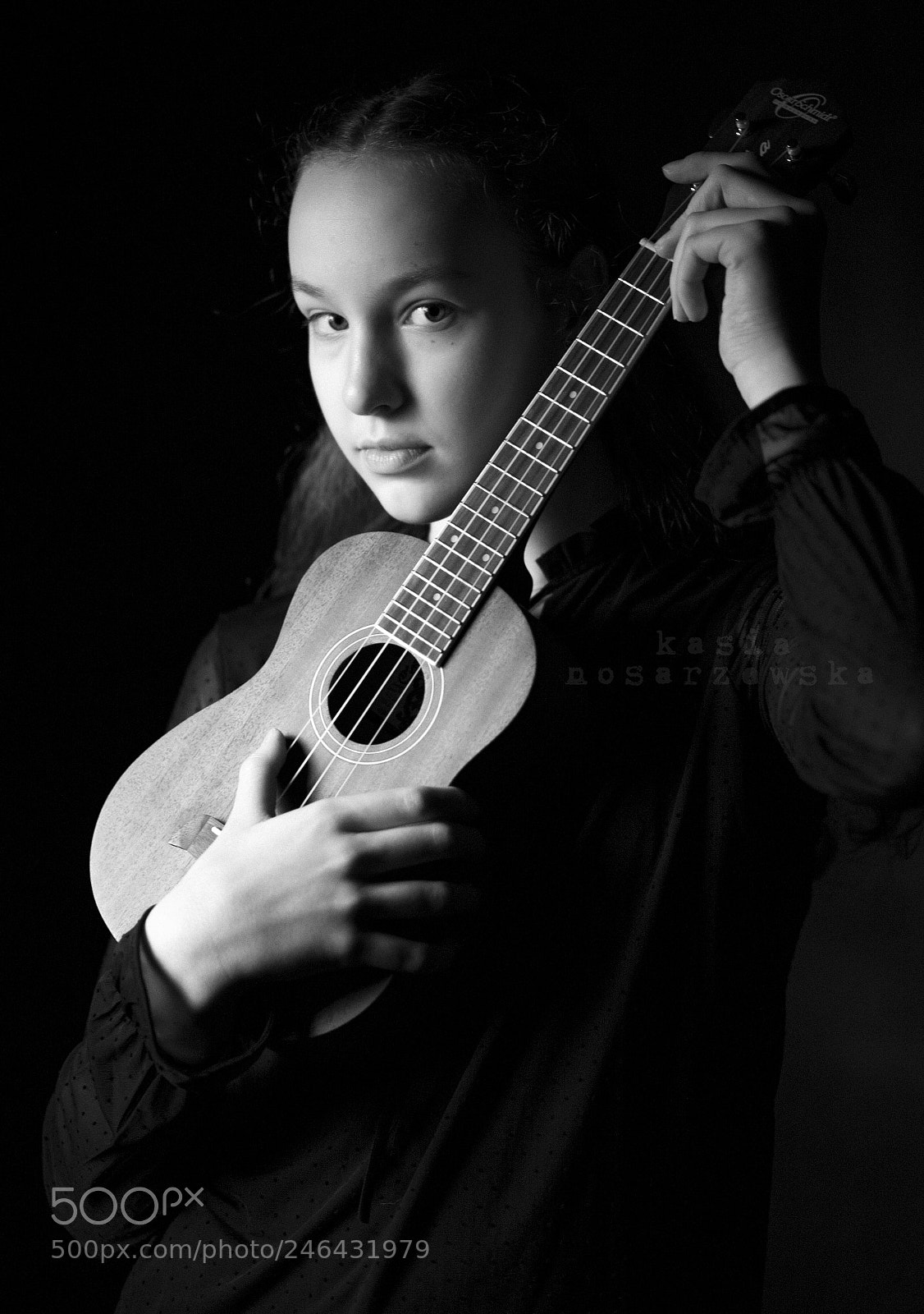 Nikon D610 sample photo. Ukulele photography
