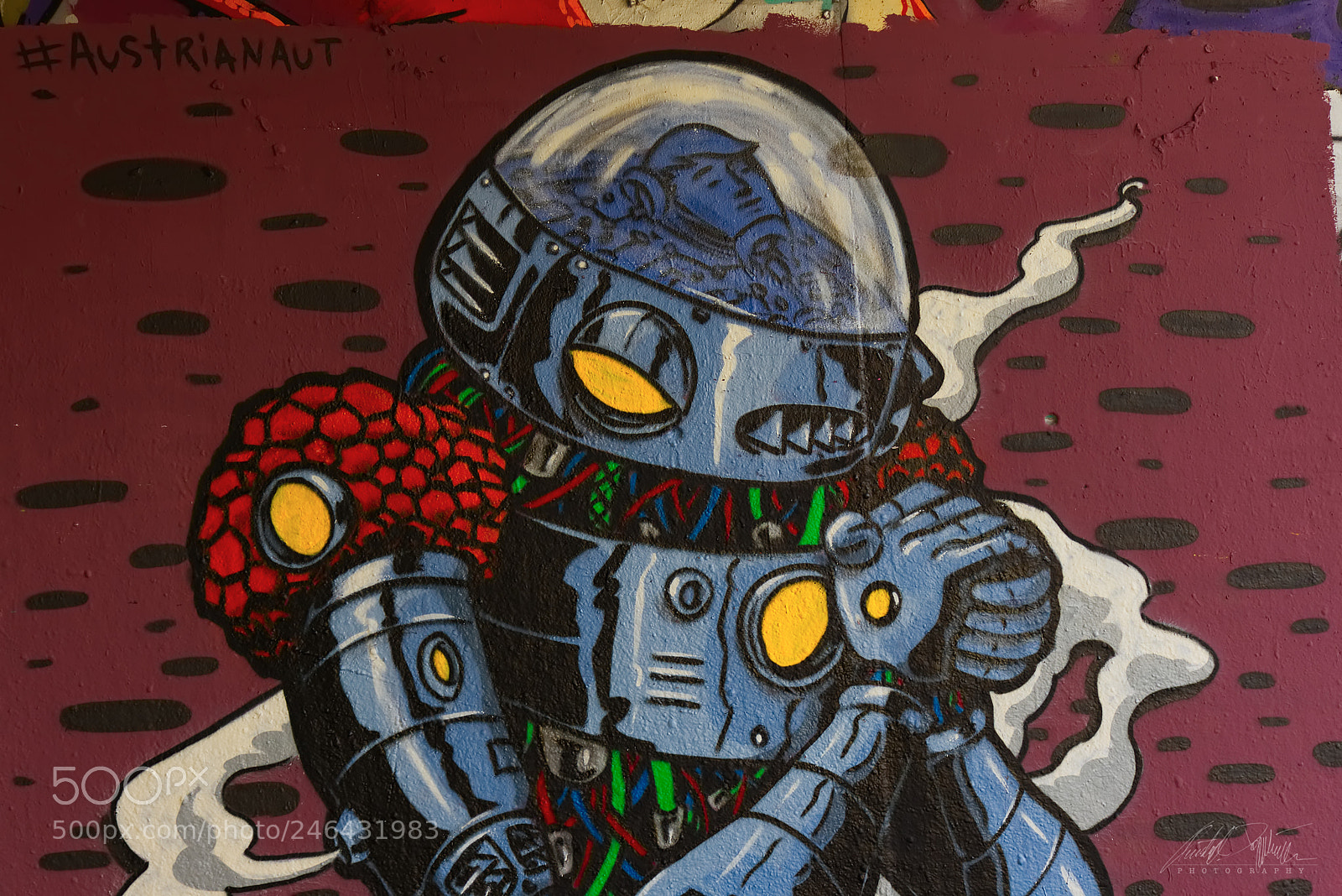 Canon EOS M6 sample photo. Grafitti austrianaut photography