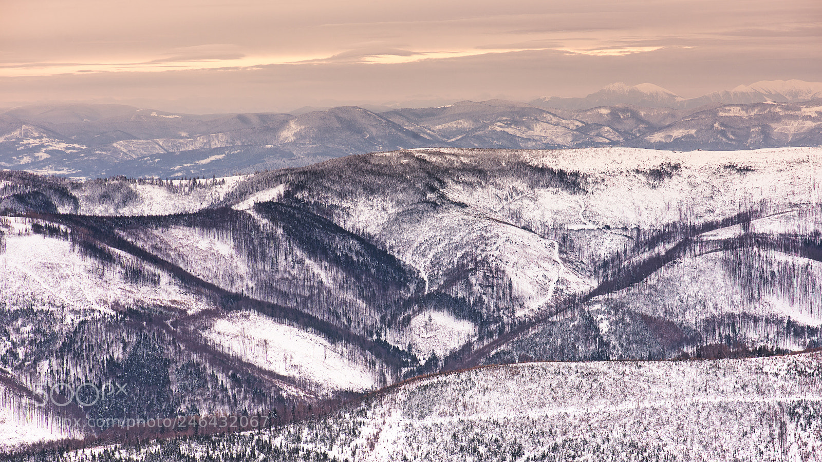 Nikon D610 sample photo. Zimowe beskidy photography