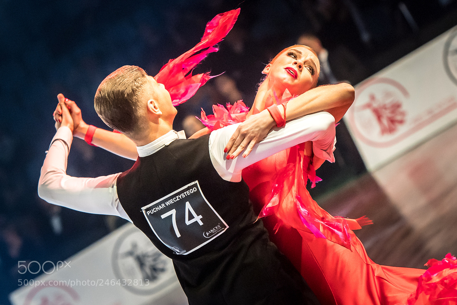 Nikon D5 sample photo. Dancers dancing standard dance photography