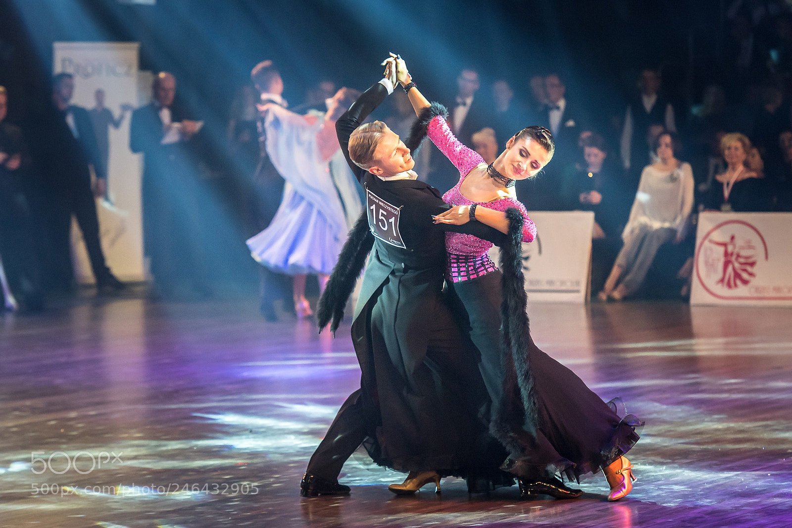Nikon D5 sample photo. Dancers dancing standard dance photography