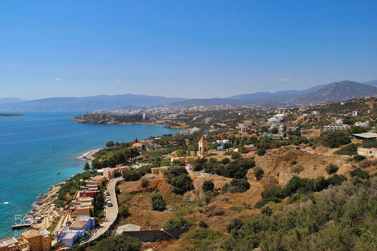 Canon EF-S 18-135mm F3.5-5.6 IS sample photo. Greek landscape ii photography