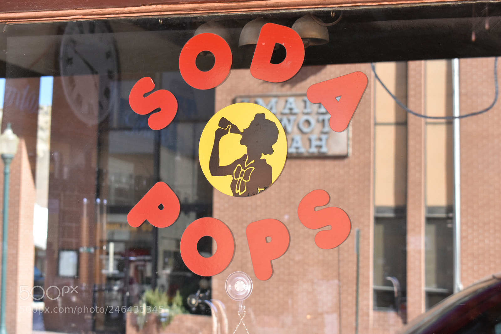 Nikon D3400 sample photo. Old soda pop store photography