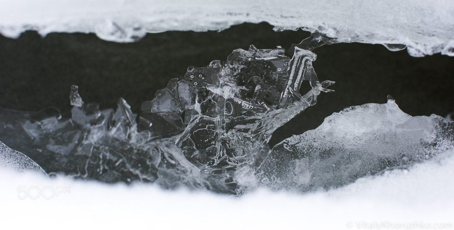 Nikon D810 sample photo. Just ice photography