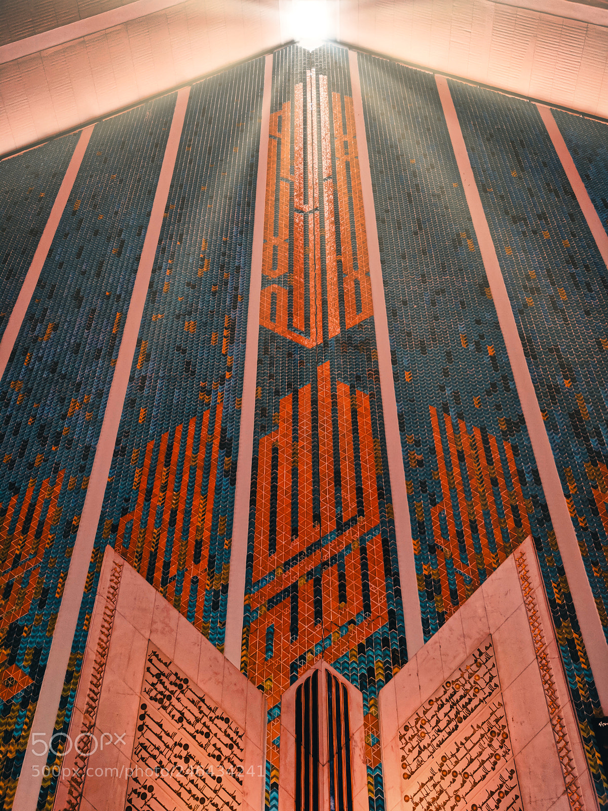 LG Nexus 5X sample photo. Faisal masjid interior photography