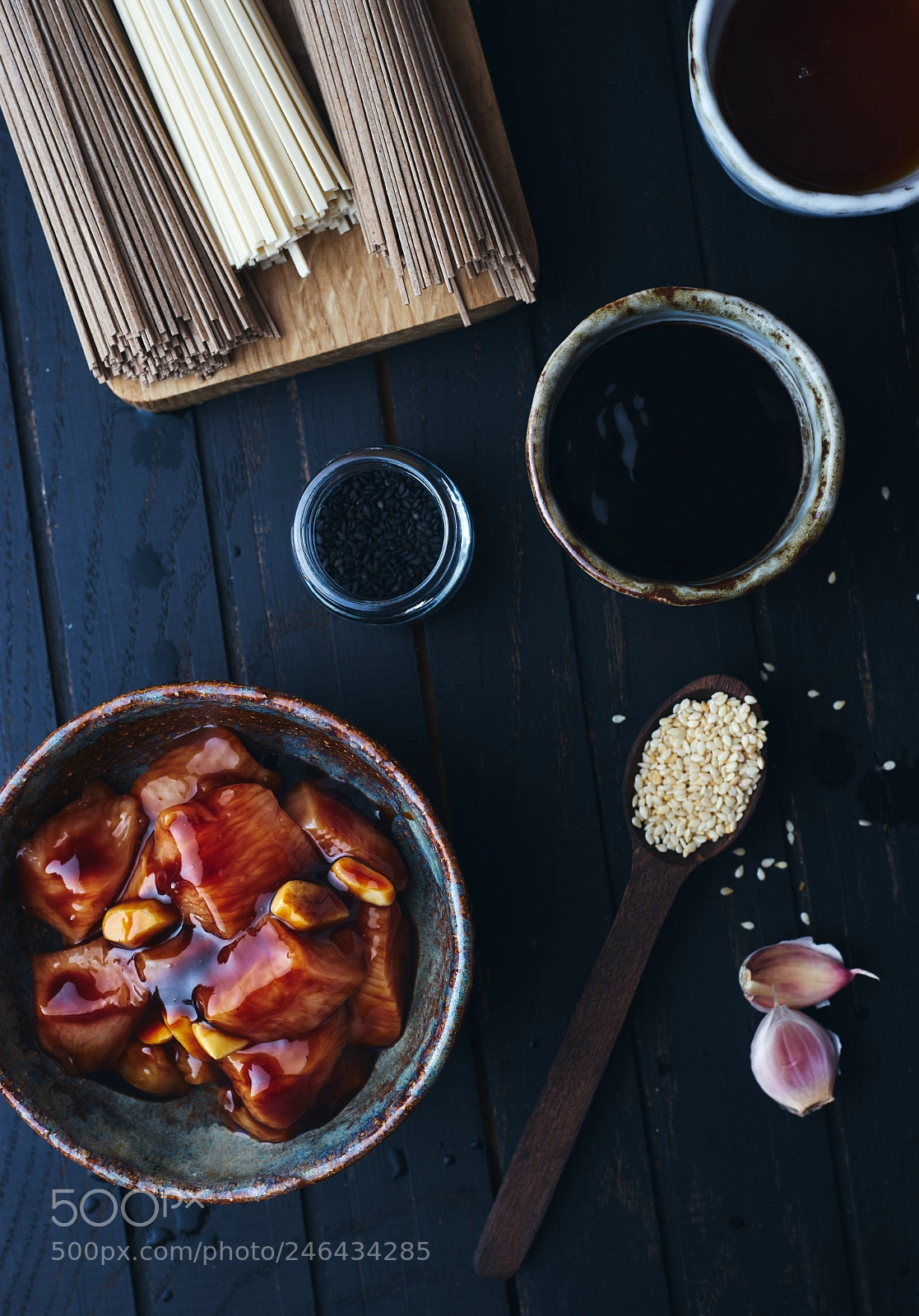 Sony a7 sample photo. Teriyaki chicken photography