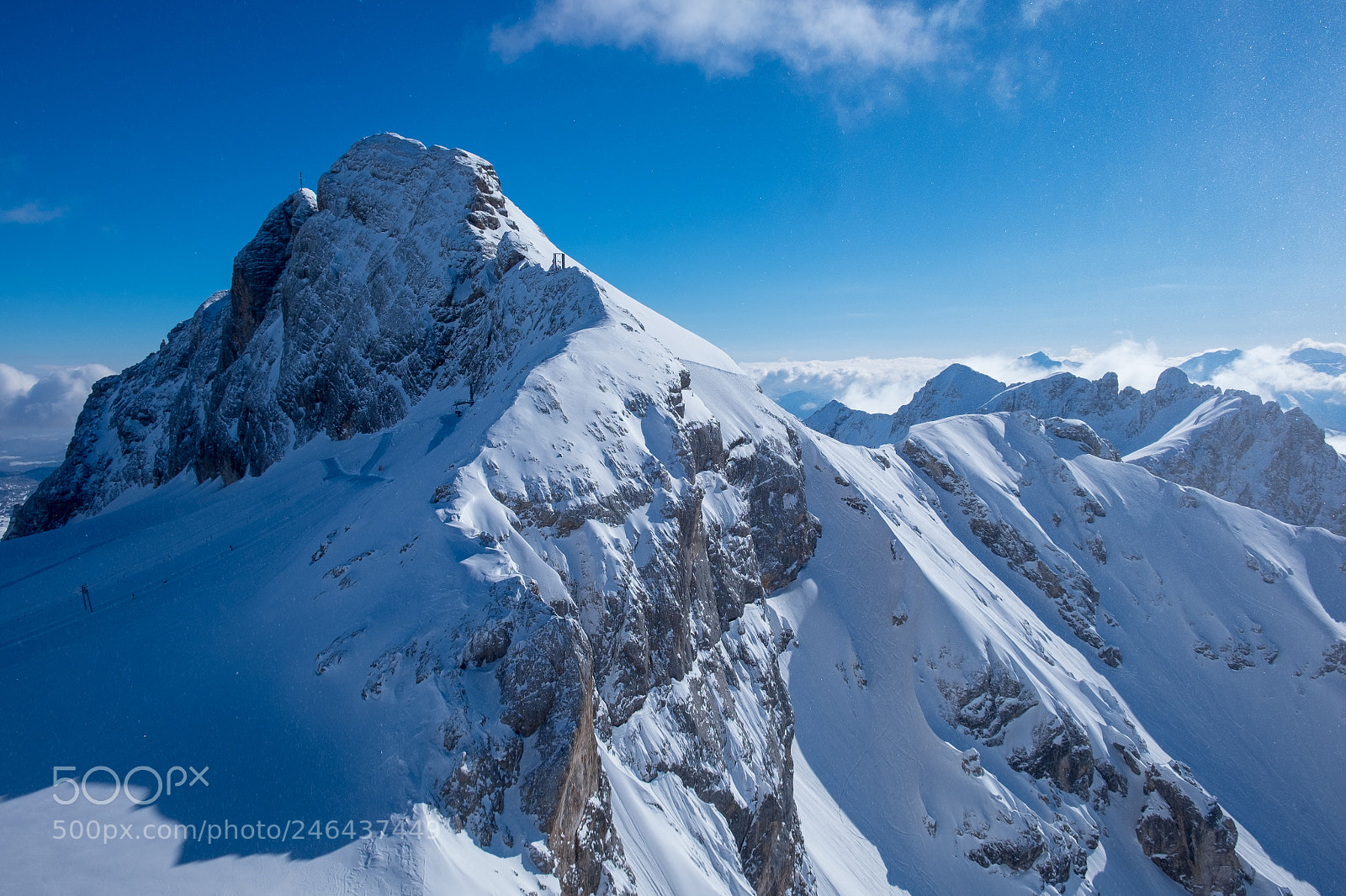Fujifilm X-E2 sample photo. Dachstein glacier photography