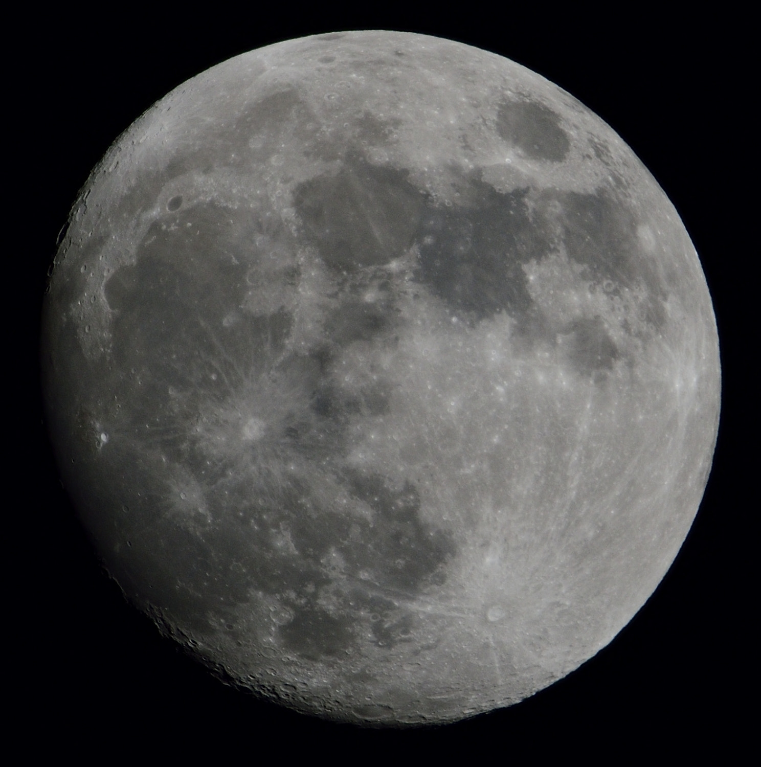 Nikon D3300 sample photo. Moon photography