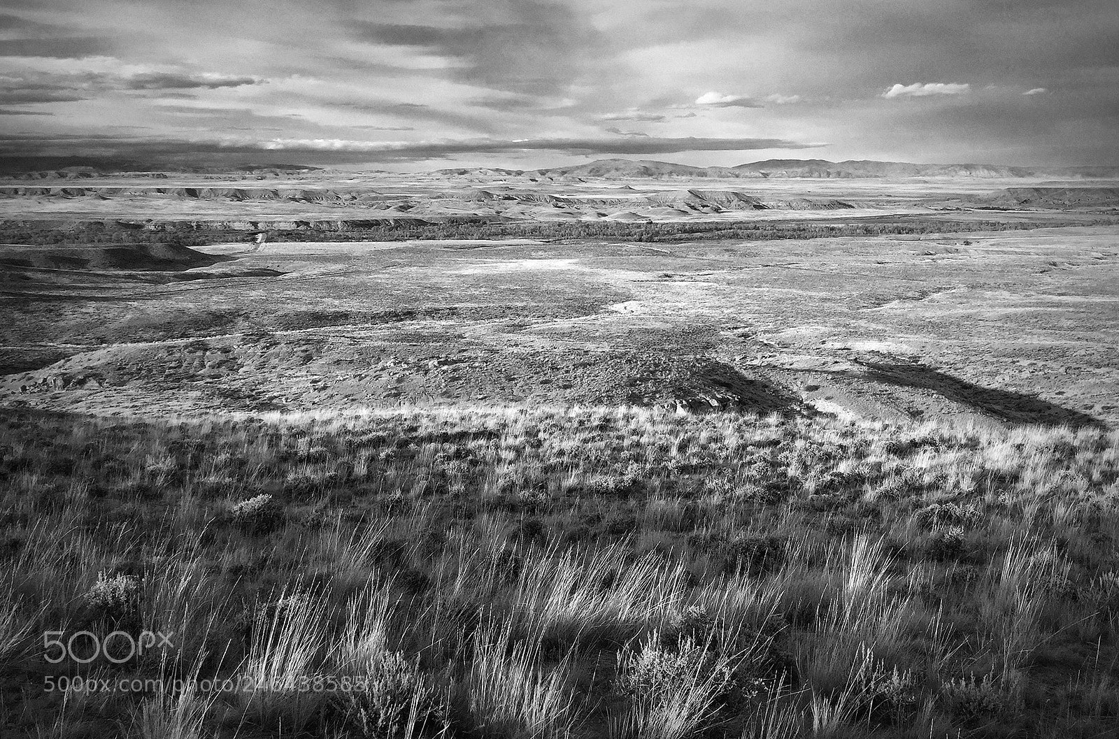 Apple iPad sample photo. Wind river east of photography