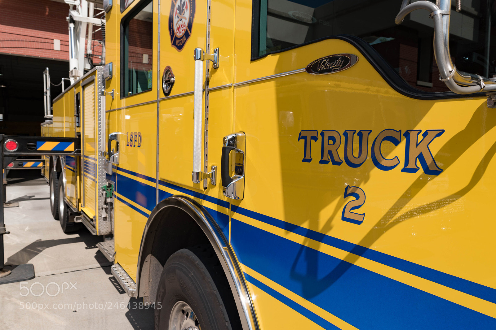 Nikon D5500 sample photo. Fire truck photography
