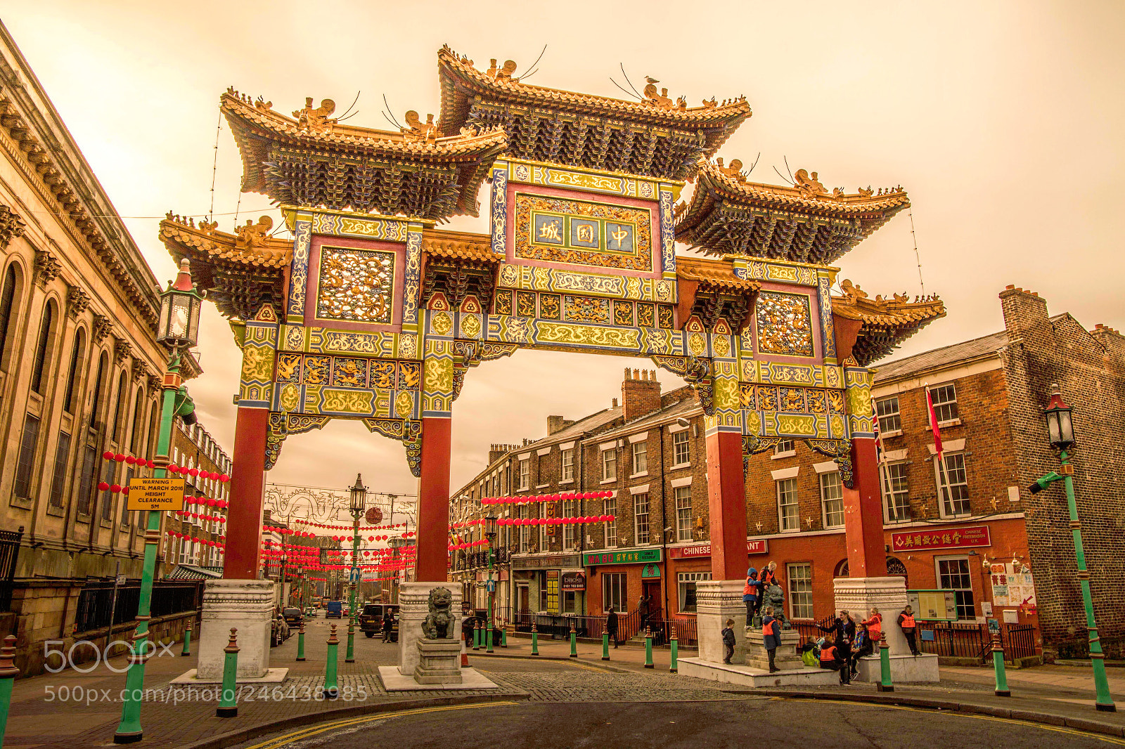 Canon EOS 6D Mark II sample photo. China town liverpool photography