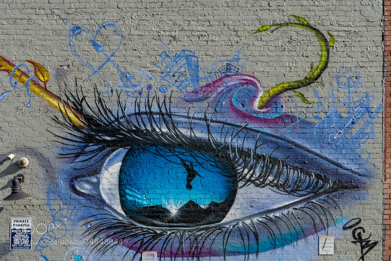Sony a7R III sample photo. Building art rino ii photography