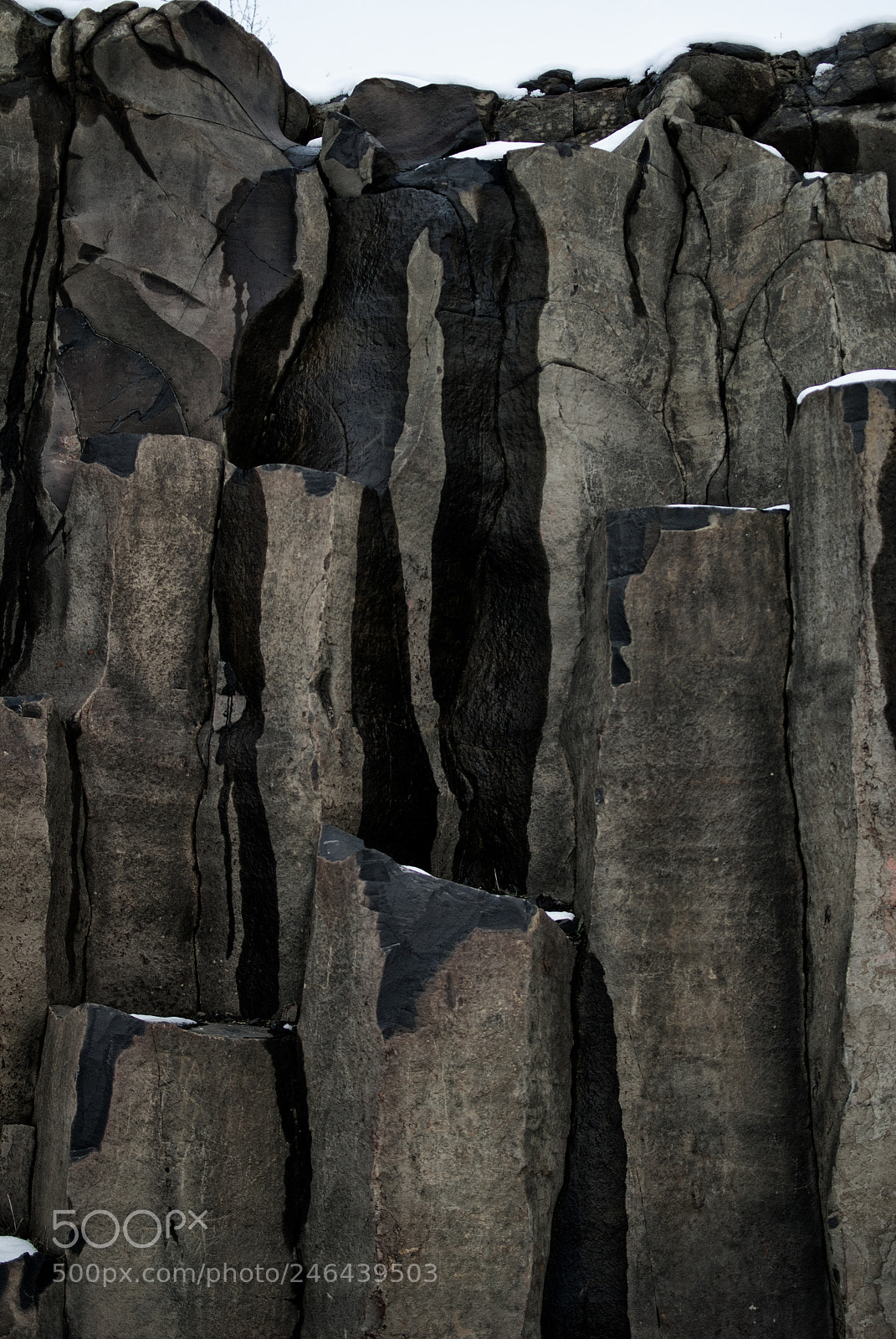Nikon D200 sample photo. Basalt columns photography