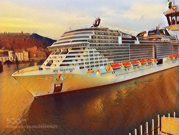 Apple iPhone 6 sample photo. Msc kreuzfahrt schiff photography