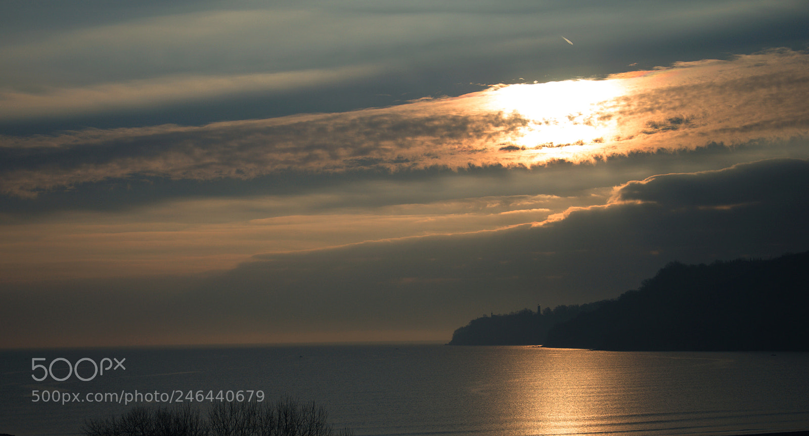 Nikon D90 sample photo. А february sunrise photography