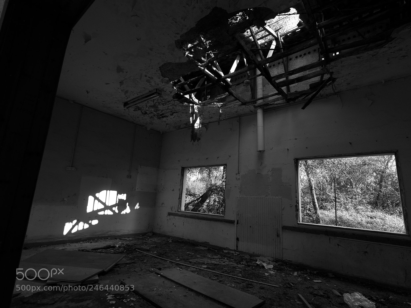 Olympus OM-D E-M1 Mark II sample photo. Abandoned photography