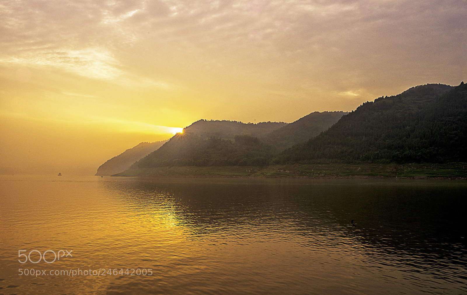 Nikon D810 sample photo. Sunset on the river photography