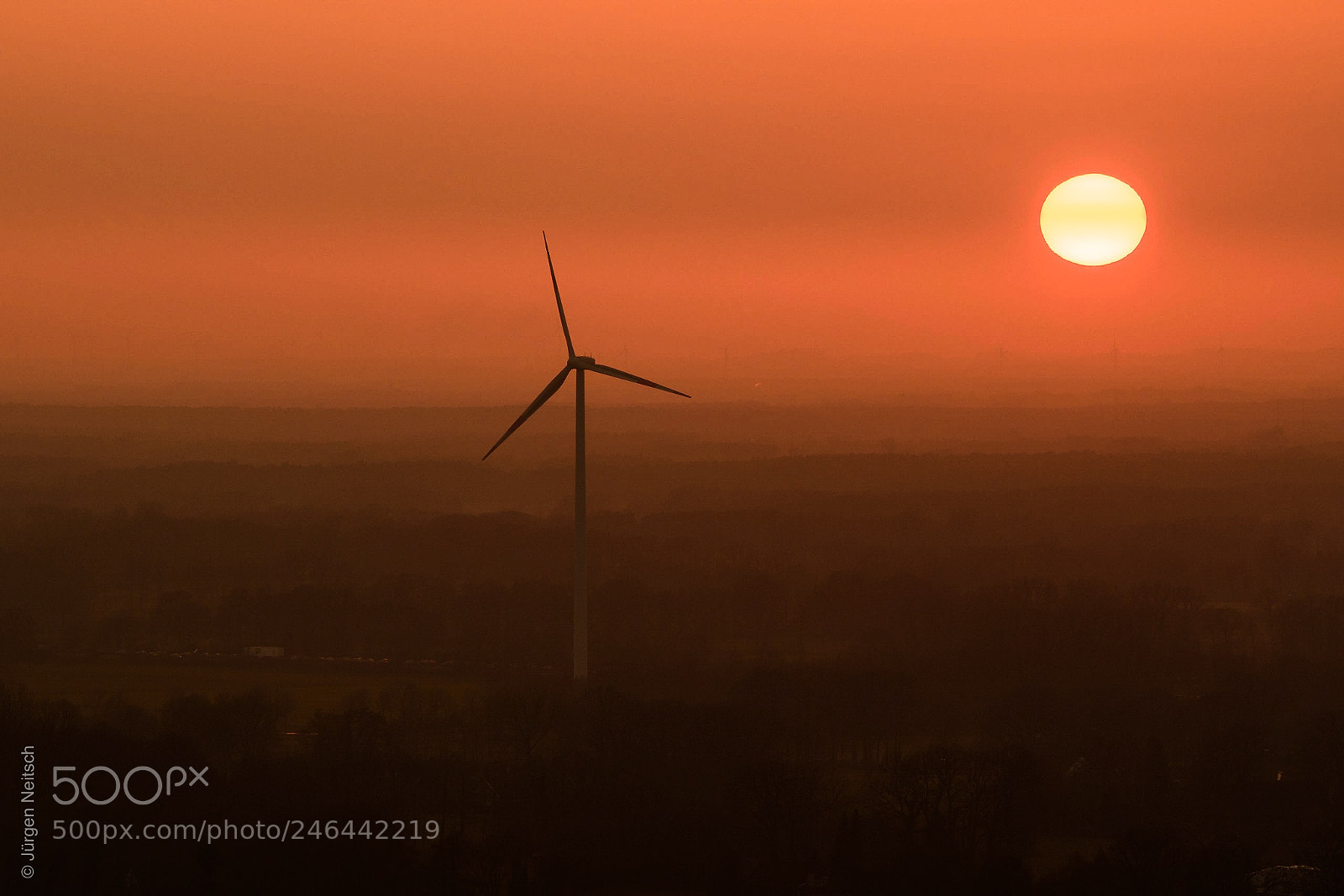 Nikon D500 sample photo. Sunset lengerich photography