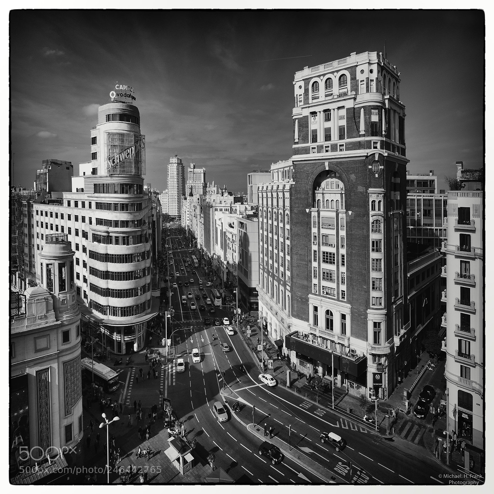 Nikon D810 sample photo. Madrid / plaza de callao photography