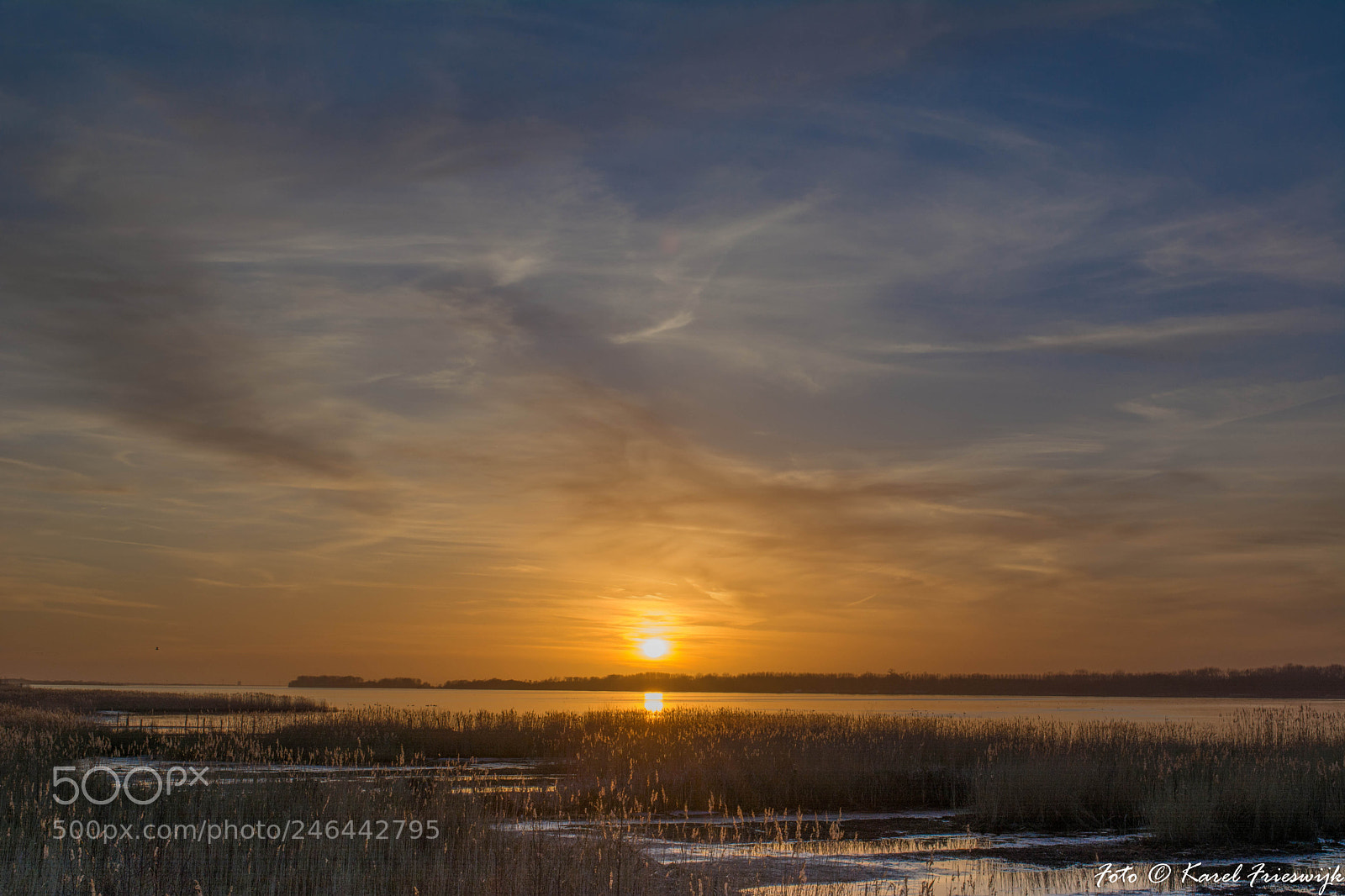 Nikon D5200 sample photo. Sunset veluwemeer photography