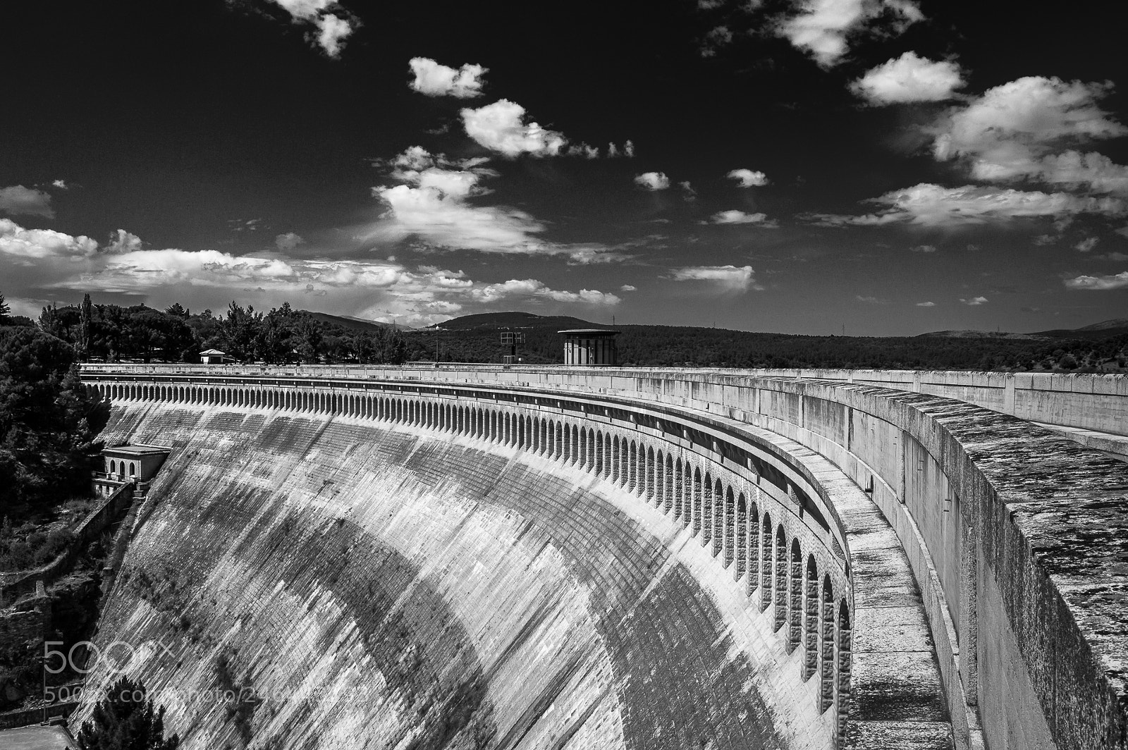 Nikon D3200 sample photo. Puentes viejas dam photography