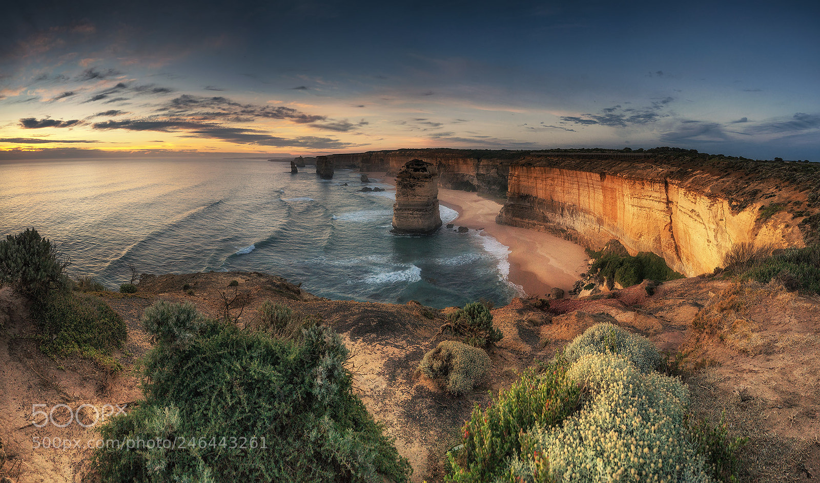 Sony a7R II sample photo. Apostle pano photography