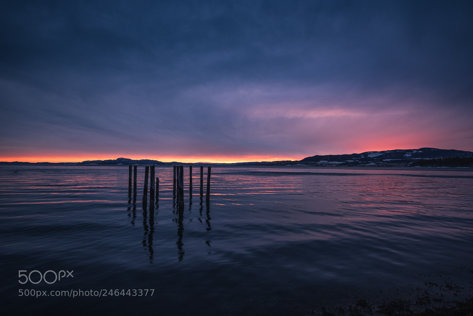 Nikon D810 sample photo. Hidden sunrise photography
