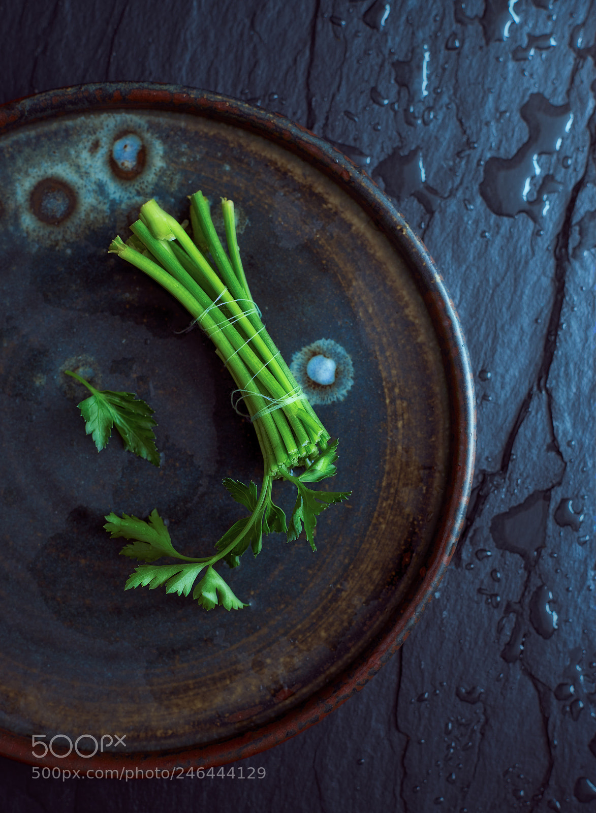 Sony a7 sample photo. Delicious healthy raw parsley photography