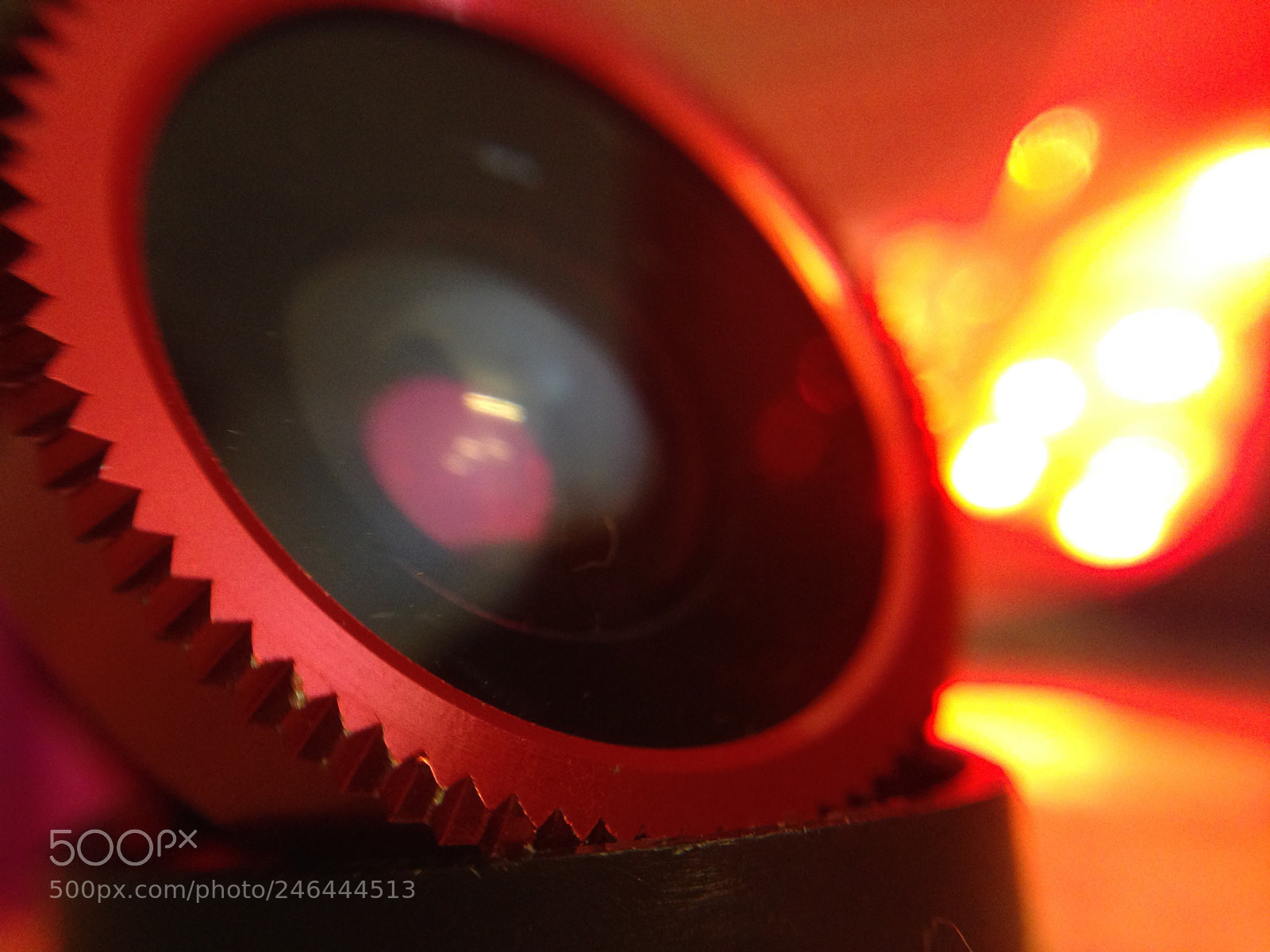 Apple iPhone 5 sample photo. Red hot lens photography