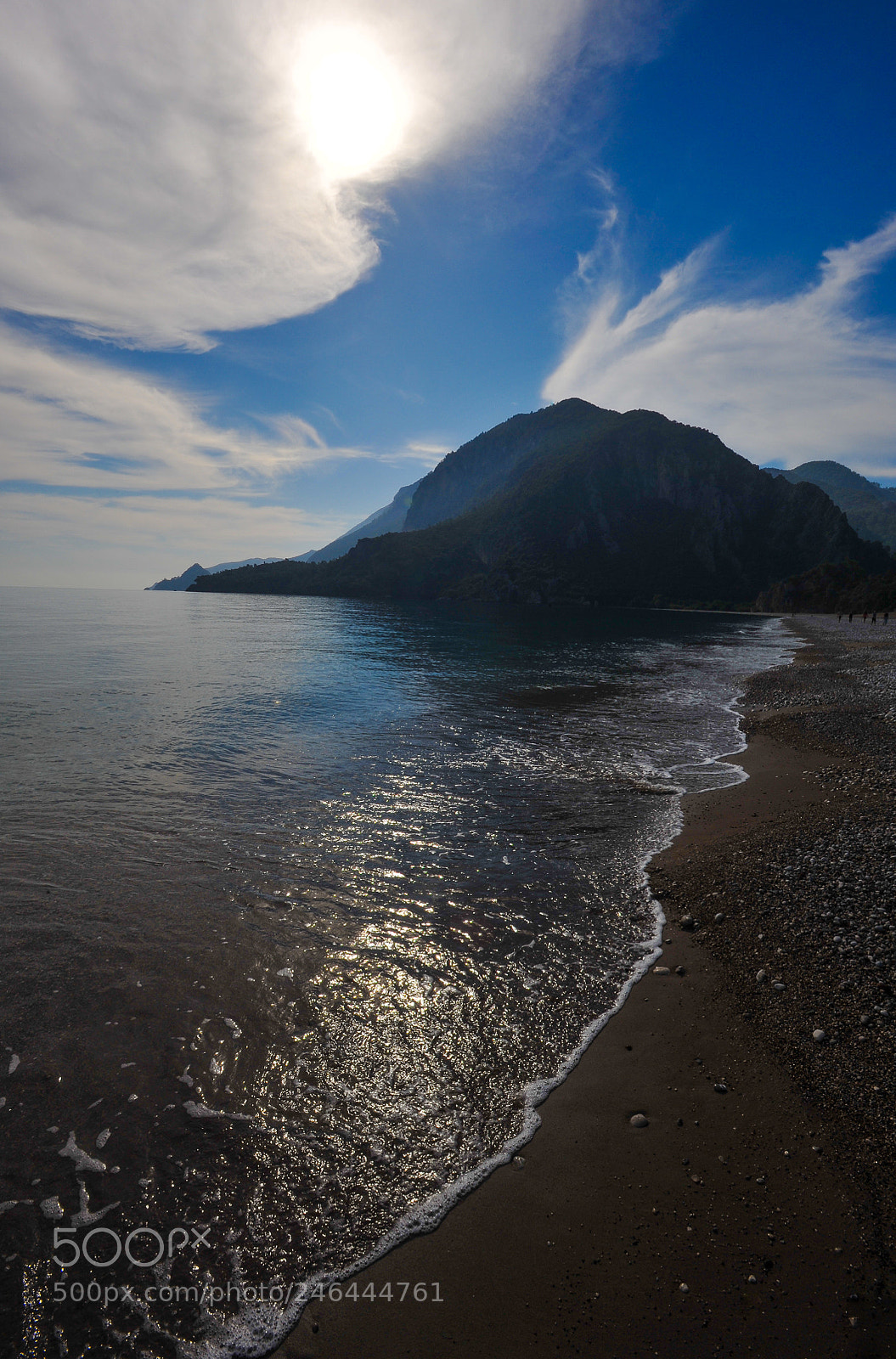 Nikon D3 sample photo. Sea sun sand photography