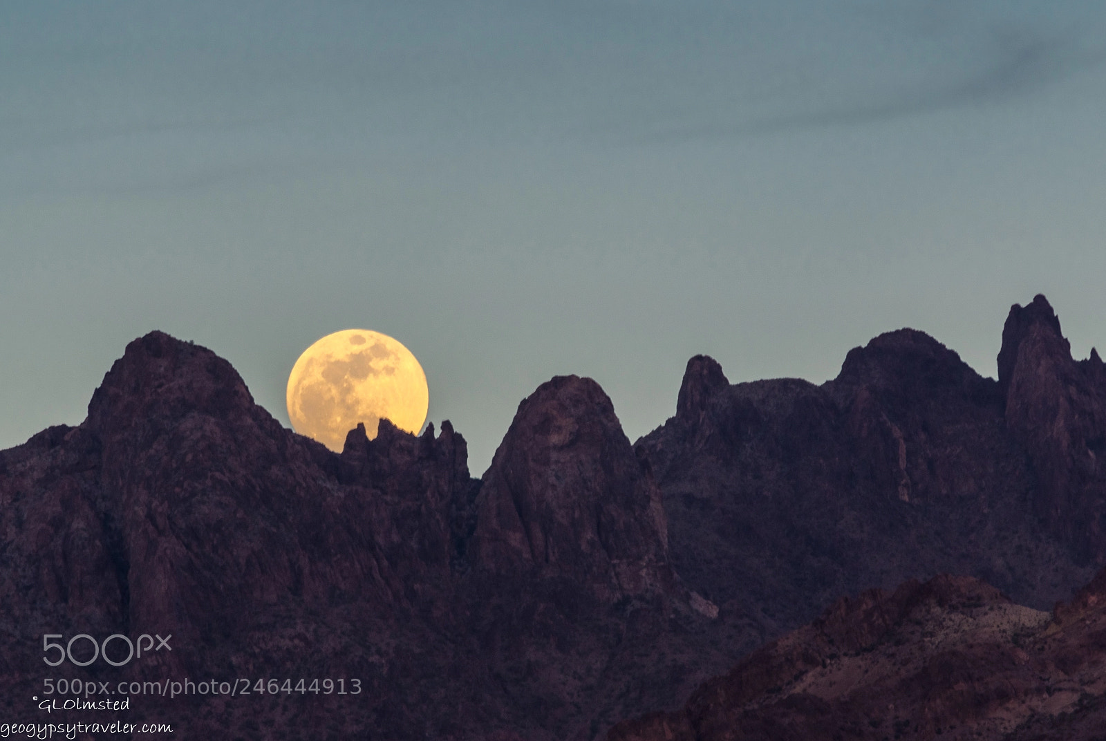 Nikon D5100 sample photo. Full moon rises over photography