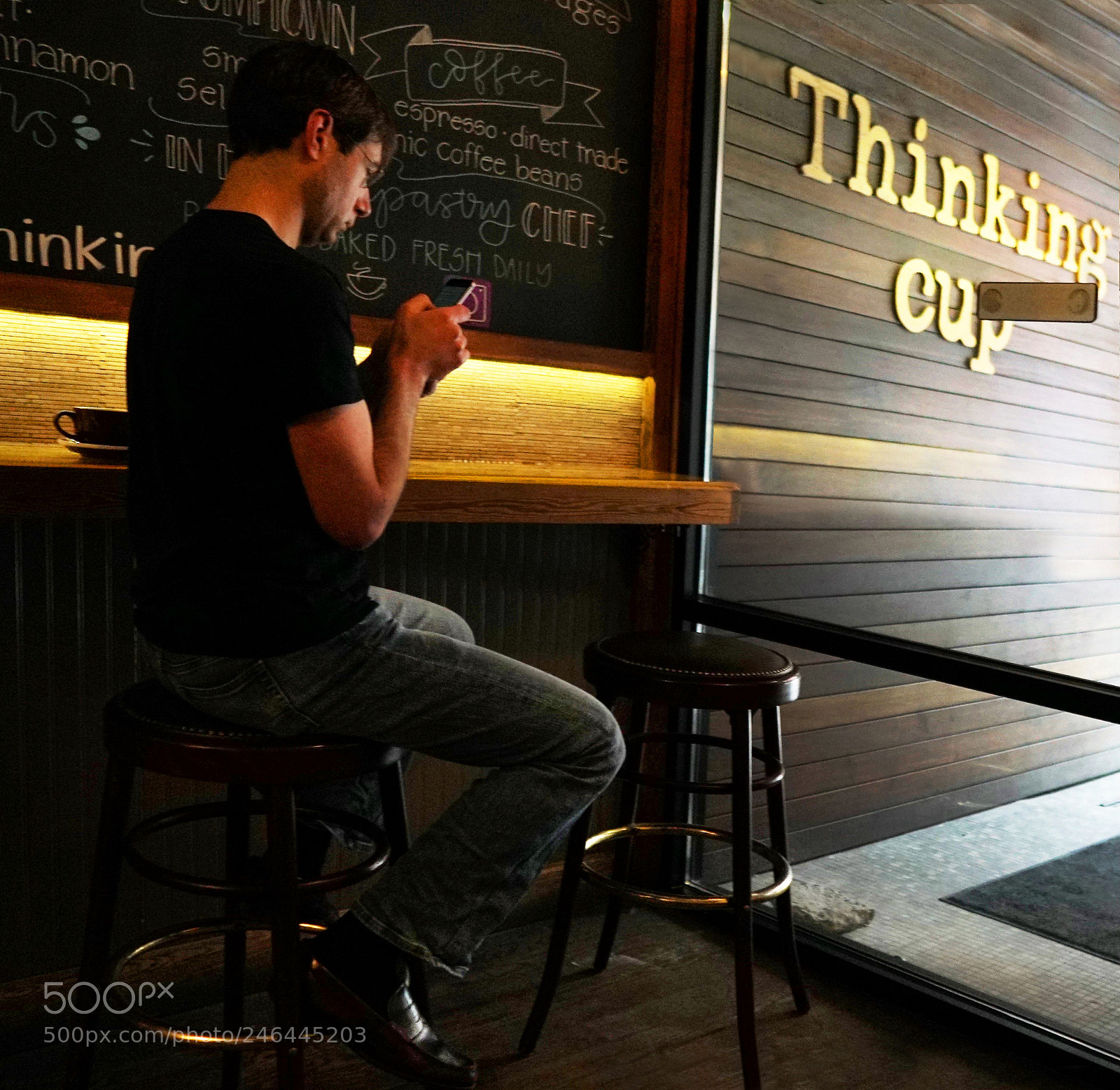 Sony a6500 sample photo. Thinking cup coffee shop photography