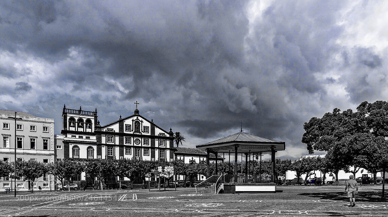 Nikon D610 sample photo. Sky and village au photography