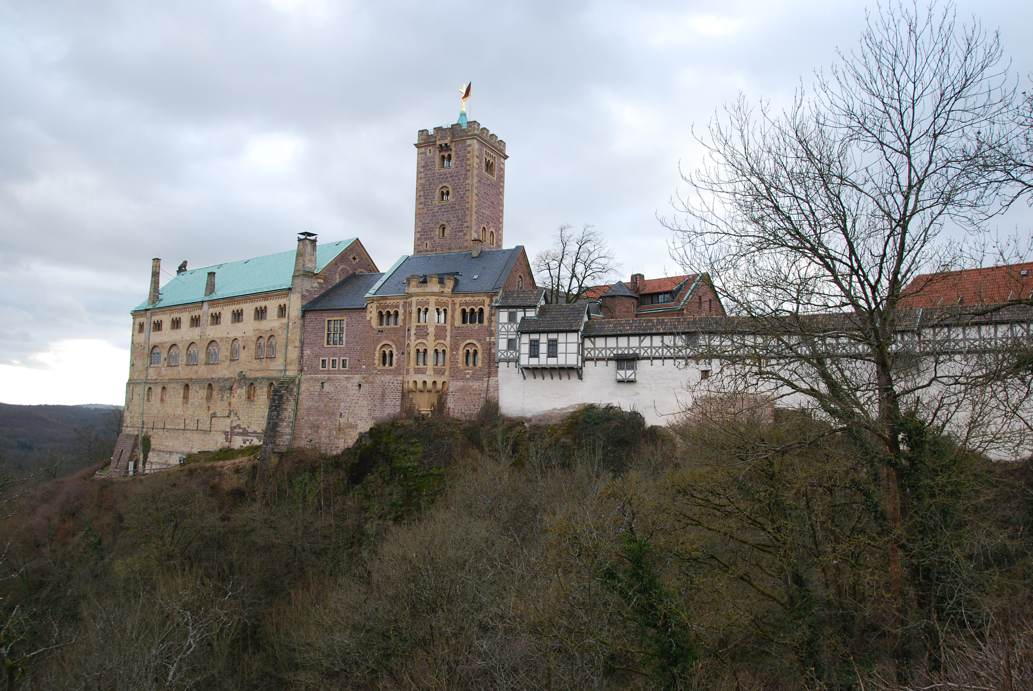 Nikon D60 + Sigma 17-70mm F2.8-4 DC Macro OS HSM sample photo. Wartburg, eisenach photography