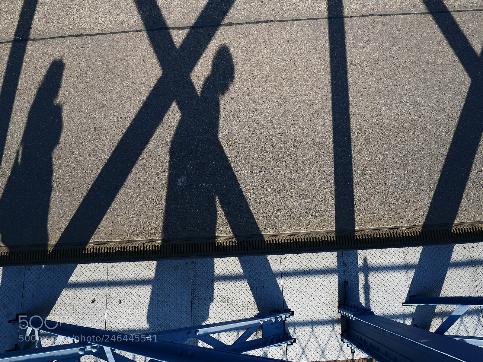 Panasonic Lumix DMC-GH4 sample photo. Cyclist shadow photography