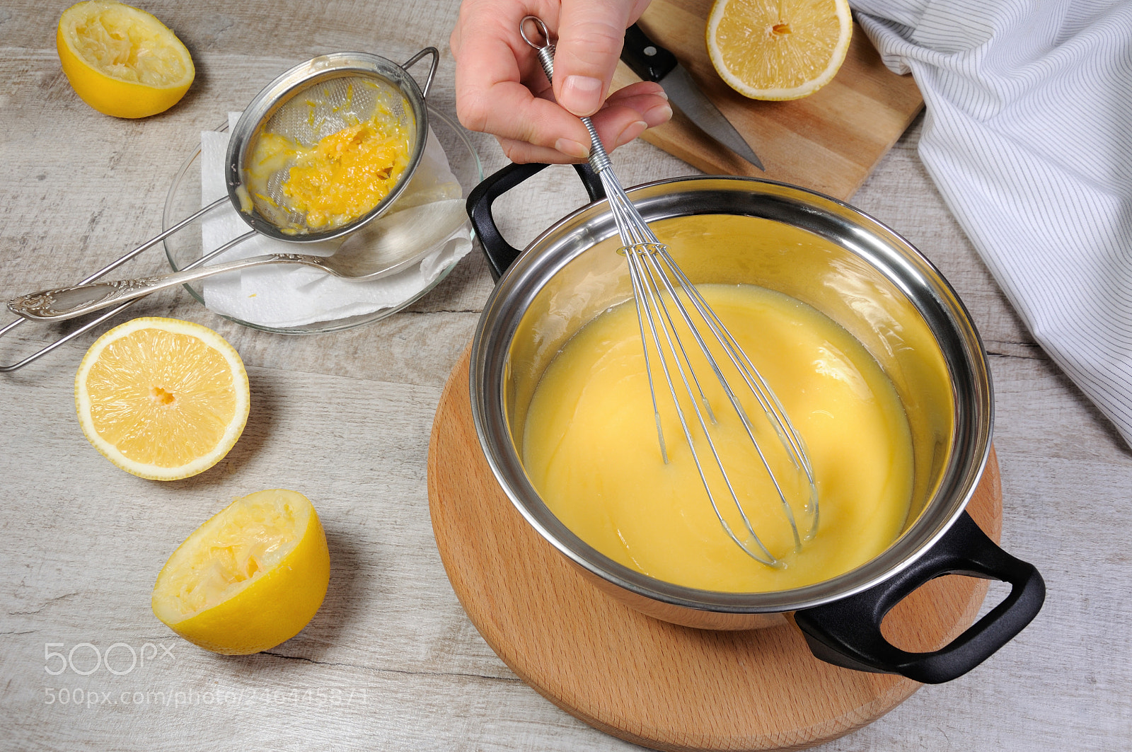 Nikon D90 sample photo. Lemon kyrd - custard photography