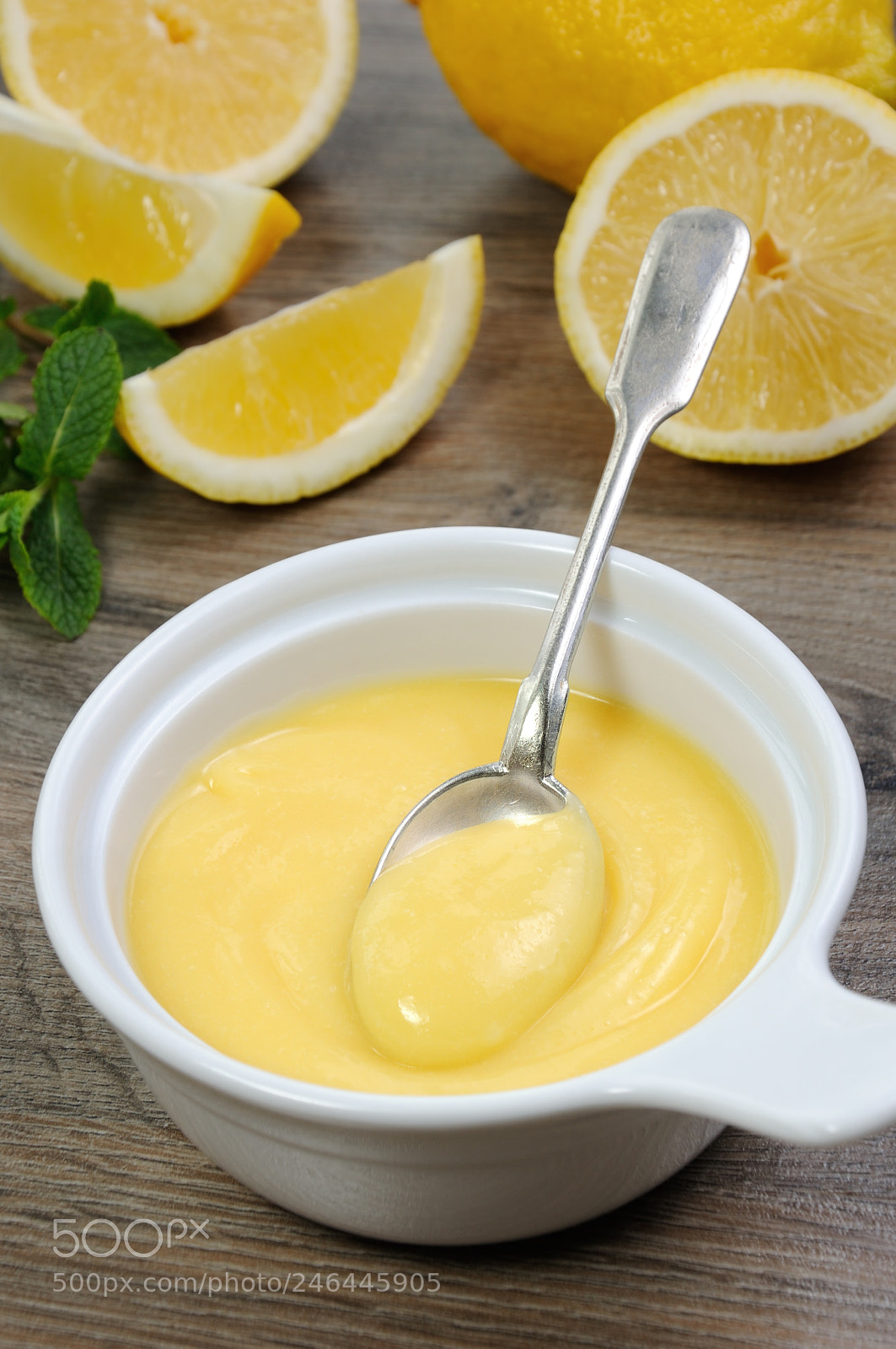 Nikon D90 sample photo. Lemon kurd - custard photography