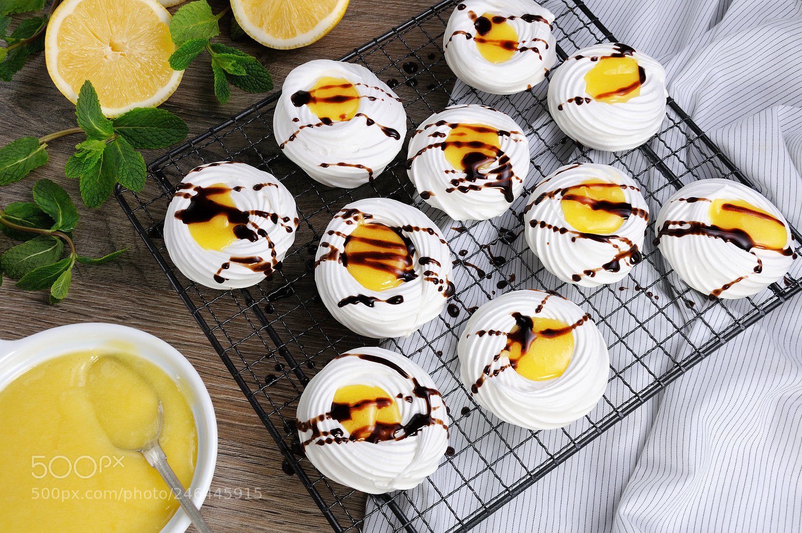 Nikon D90 sample photo. Dessert pavlova of meringue photography