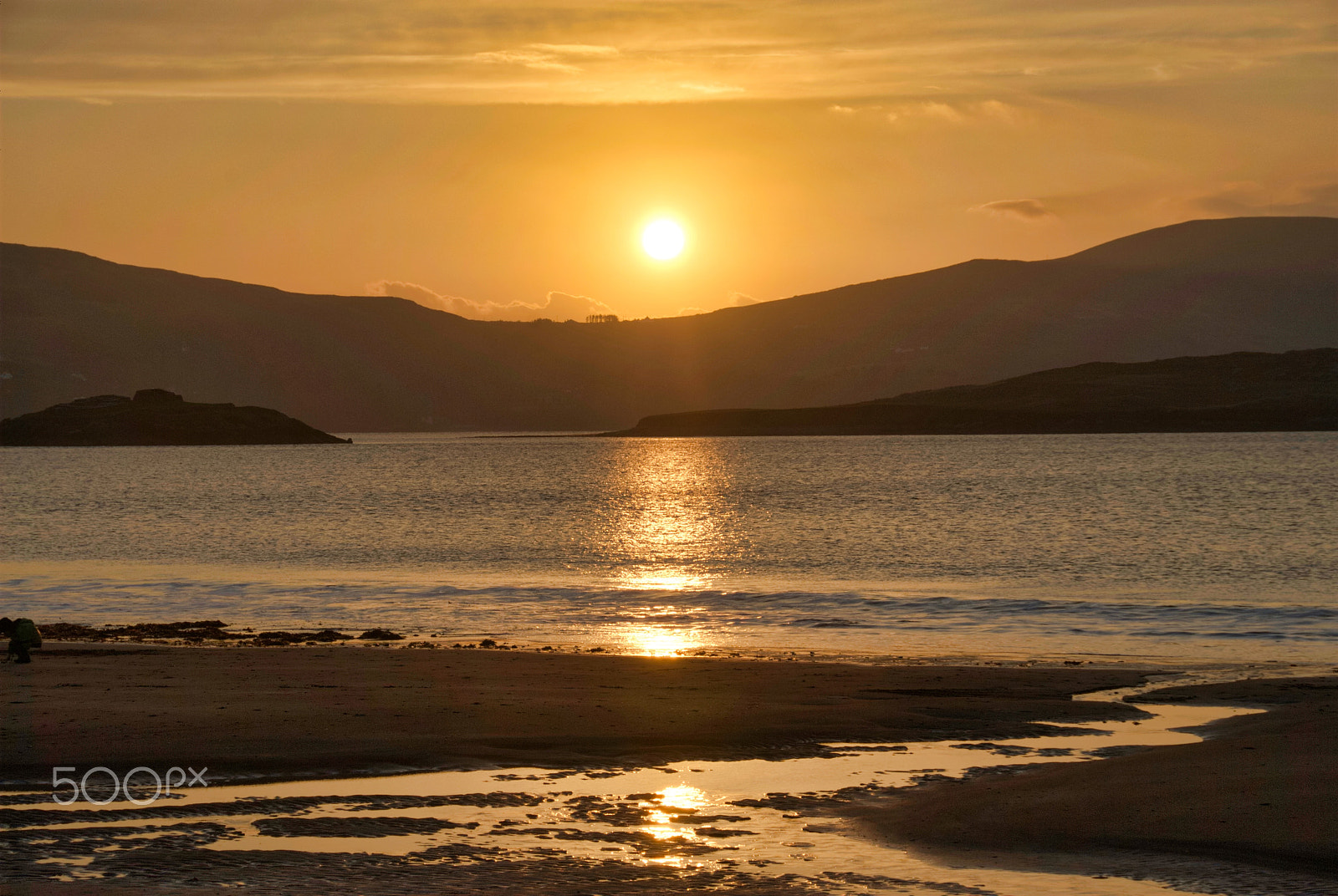 Nikon D80 sample photo. Sunset at white strand photography