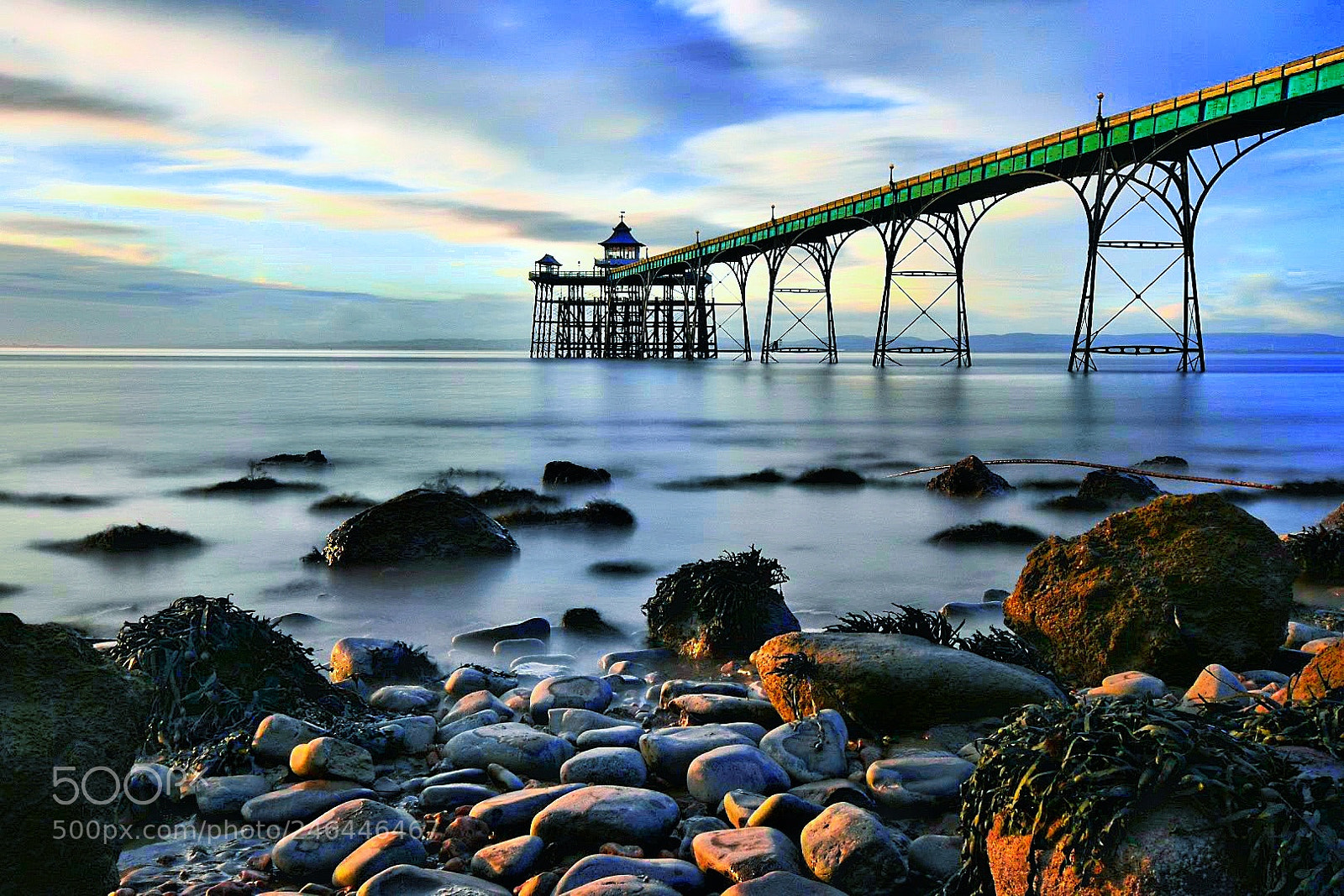 Nikon D3400 sample photo. Clevedon pier photography
