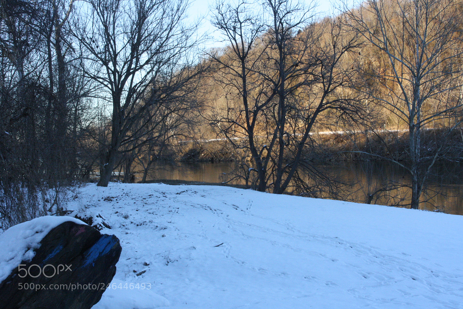 Canon EOS 1000D (EOS Digital Rebel XS / EOS Kiss F) sample photo. New camera snow photography