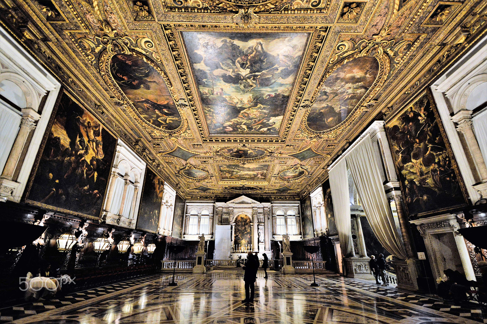 Nikon D3200 sample photo. Scuola grande di san rocco photography